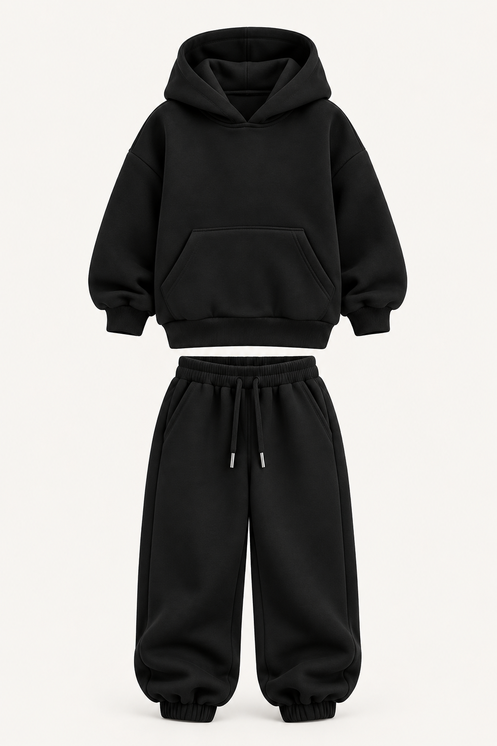 ESSENTIAL PULLOVER HOODIE SET GRAY