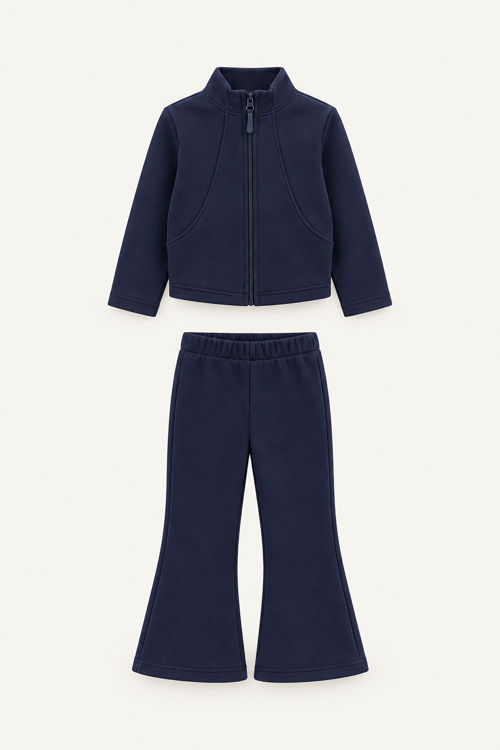 LUMIÈRE PINK ZIP-UP TRACKSUIT SET